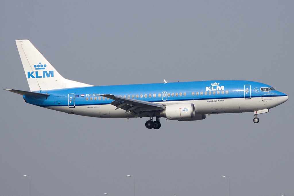 KLM, PH-BTH, Boeing, B737-306, 19.09.2009, AMS, Amsterdam, Niederlande

