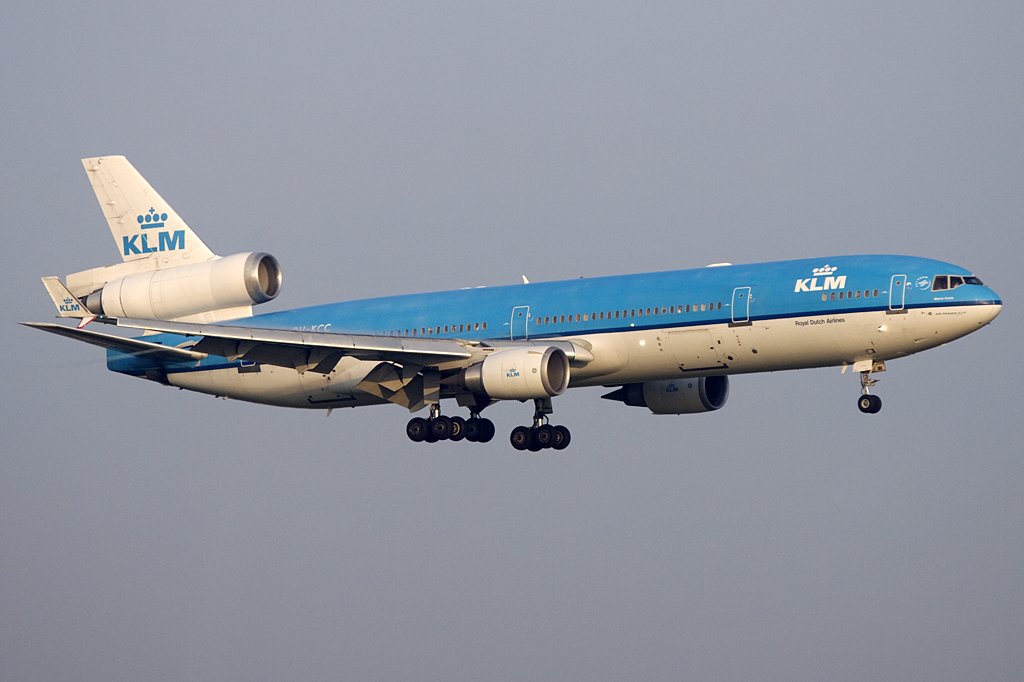 KLM, PH-KCC, McDonnell Douglas, MD-11, 19.09.2009, AMS, Amsterdam, Niederlande 