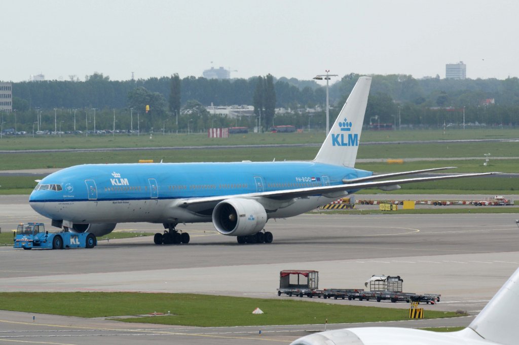 KLM Royal Dutch Airlines, PH-BQO  Old Rauma , Boeing, 777-200 ER, 25.05.2012, AMS-EHAM, Amsterdam (Schiphol), Niederlande 