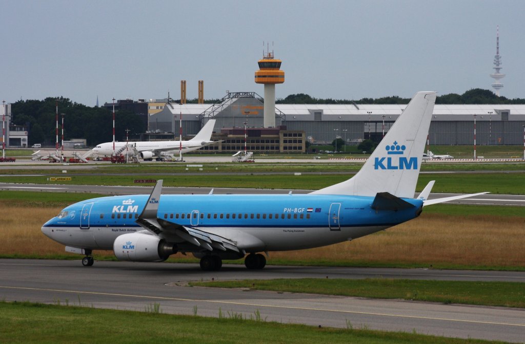 KLM Royal Dutch Airlines,PH-BGF,(c/n30365),Boeing 737-7K2(WL),05.08.2012,HAM-EDDH,Hamburg,Germany