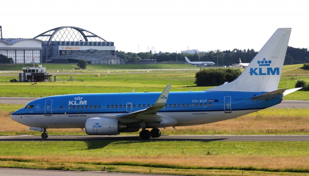KLM Royal Dutch Airlines,PH-BGP,(c/n38127),Boeing 737-7K2(WL),12.08.2012,HAM-EDDH,Hamburg,Germany