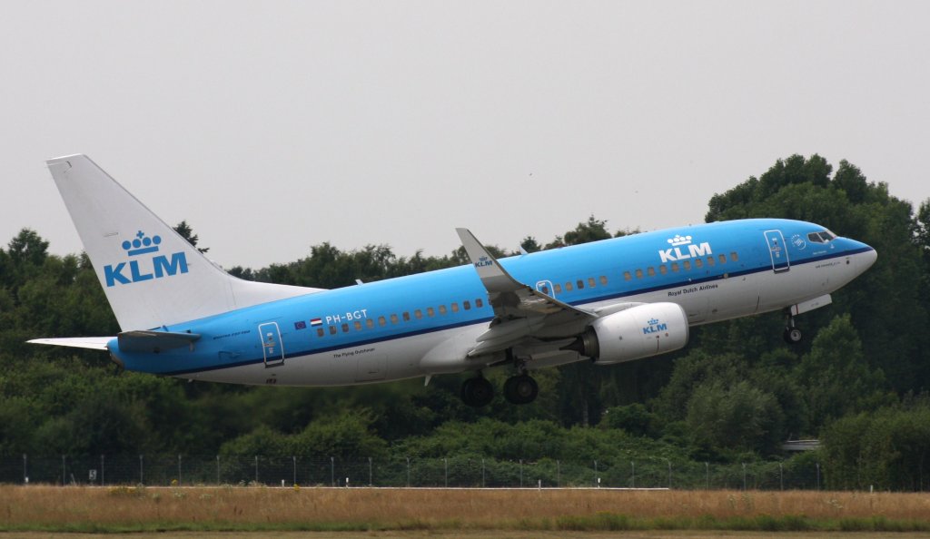KLM Royal Dutch Airlines,PH-BGT,(c/n 36634),Boeing 737-7K2(WL),26.07.2013,HAM-EDDH,Hamburg,Germany
