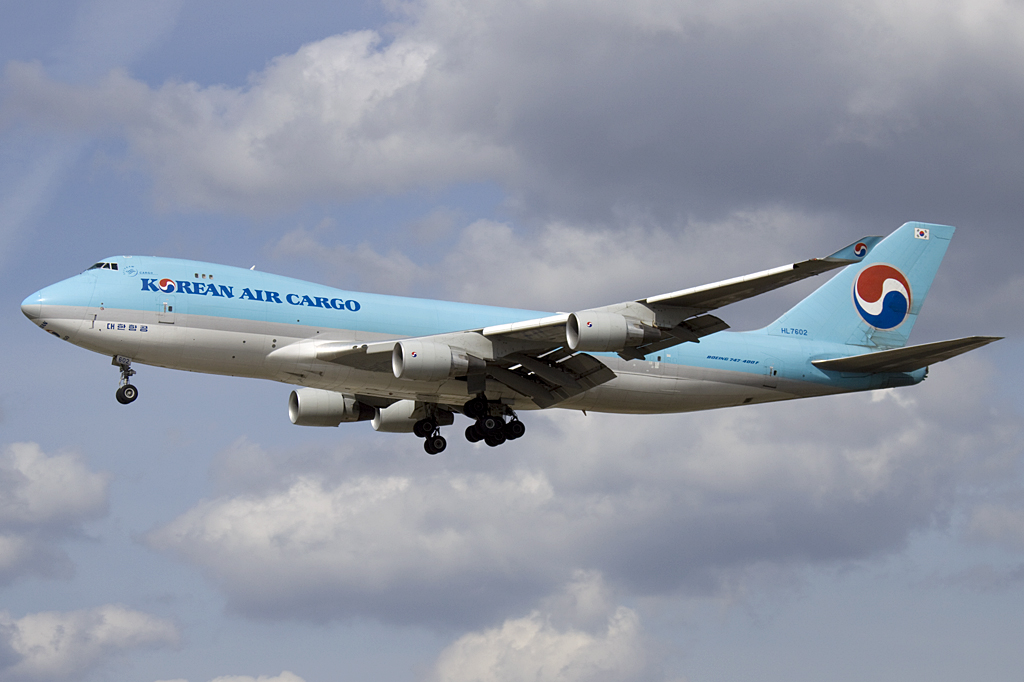 Korean Air Cargo, HL7602, Boeing, B747-4B5F-ER, 02.04.2010, FRA, Frankfurt, Germany 


