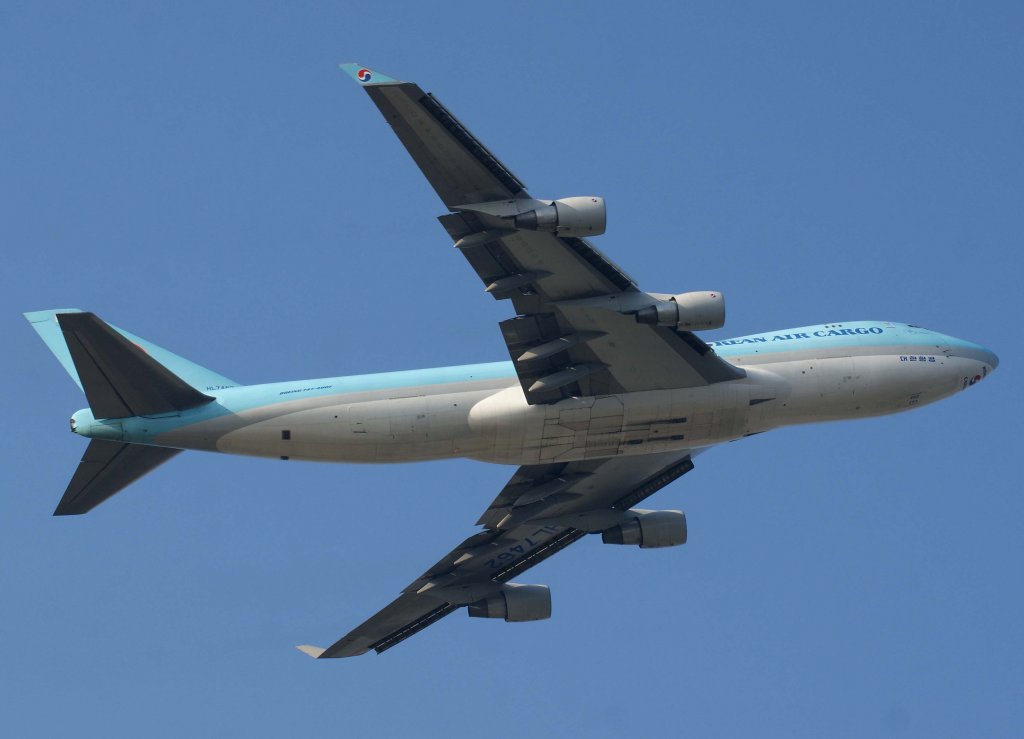 Korean Air, HL7462, Boeing 747-400 F, 2010.10.13, FRA-EDDF, Frankfurt, Germany 

