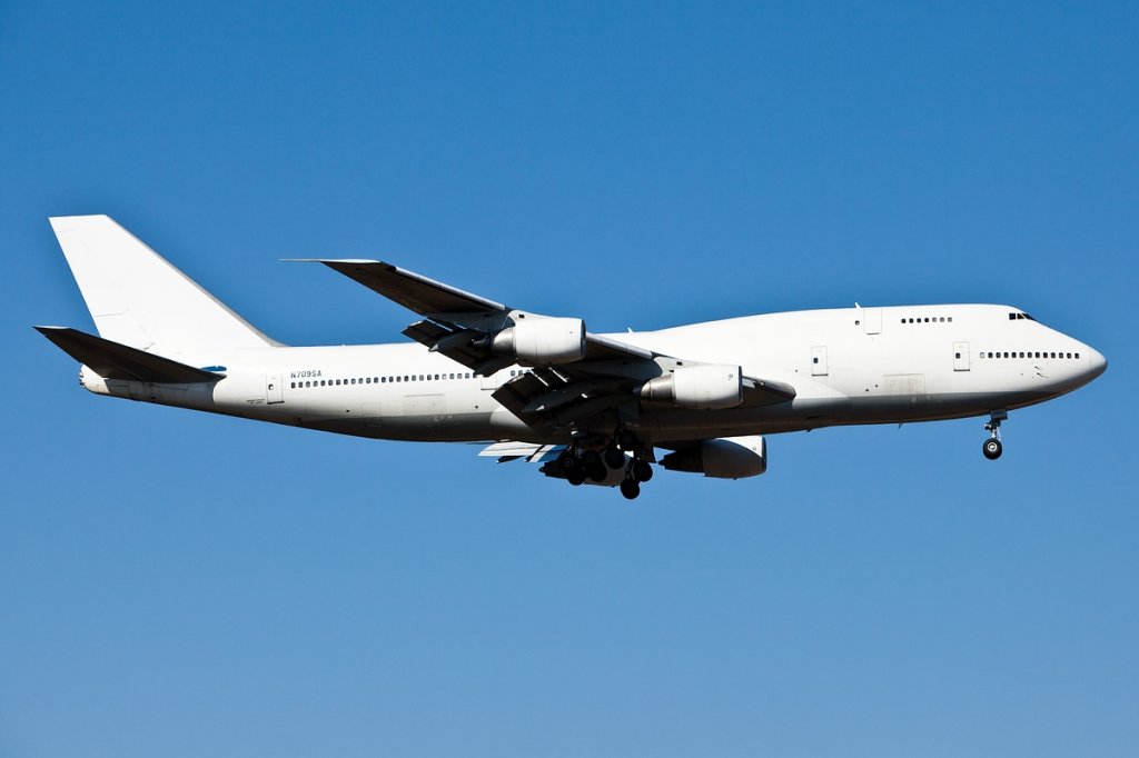 Landung B747/Southern Air Cargo/Frankfurt/Fra/07.03.2010.
