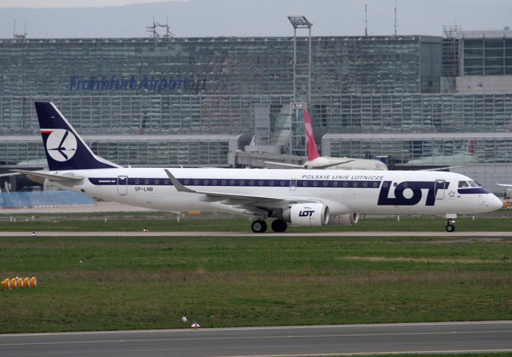 LOT, SP-LNB, Embraer, ERJ-195 LR, 21.04.2013, FRA-EDDF, Frankfurt, Germany