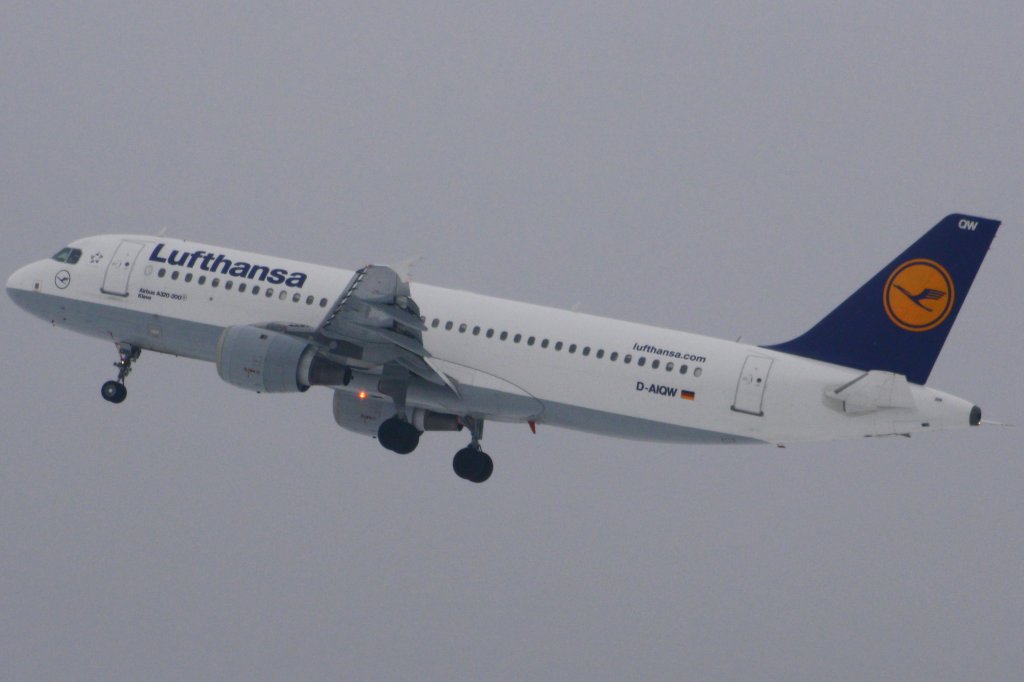Lufthansa 
Airbus A320-211 
D-AIQW 
Frankfurt
04.01.11 
