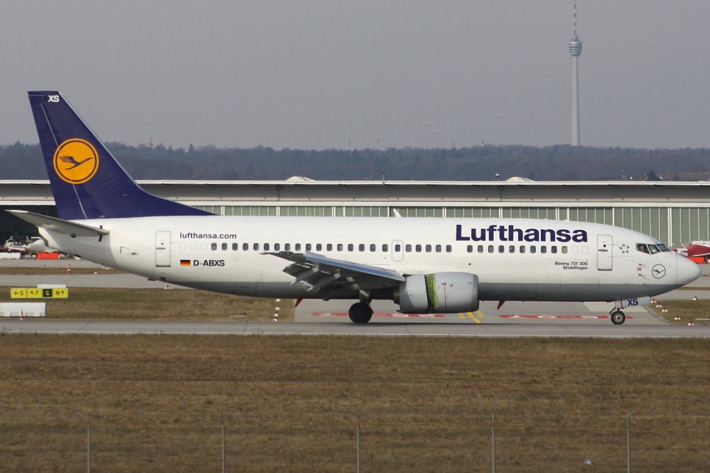 Lufthansa 
Boeing 737-330 
D-ABXS 
STR Stuttgart [Echterdingen], Germany
26.02.11
