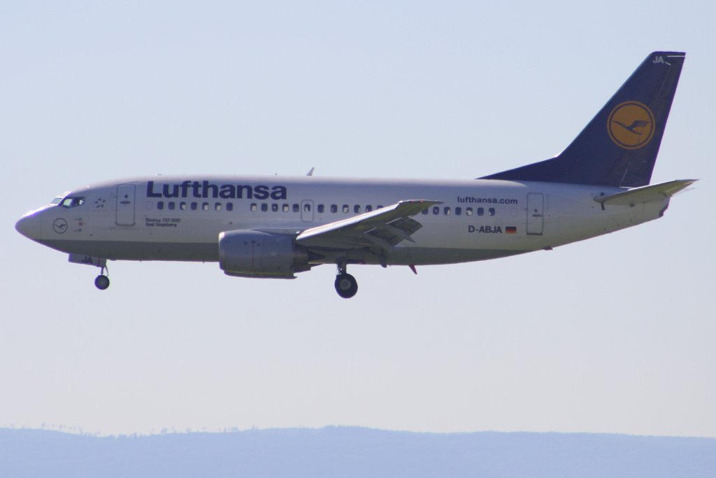Lufthansa 
Boeing 737-500
Stuttgart 
06.09.2010