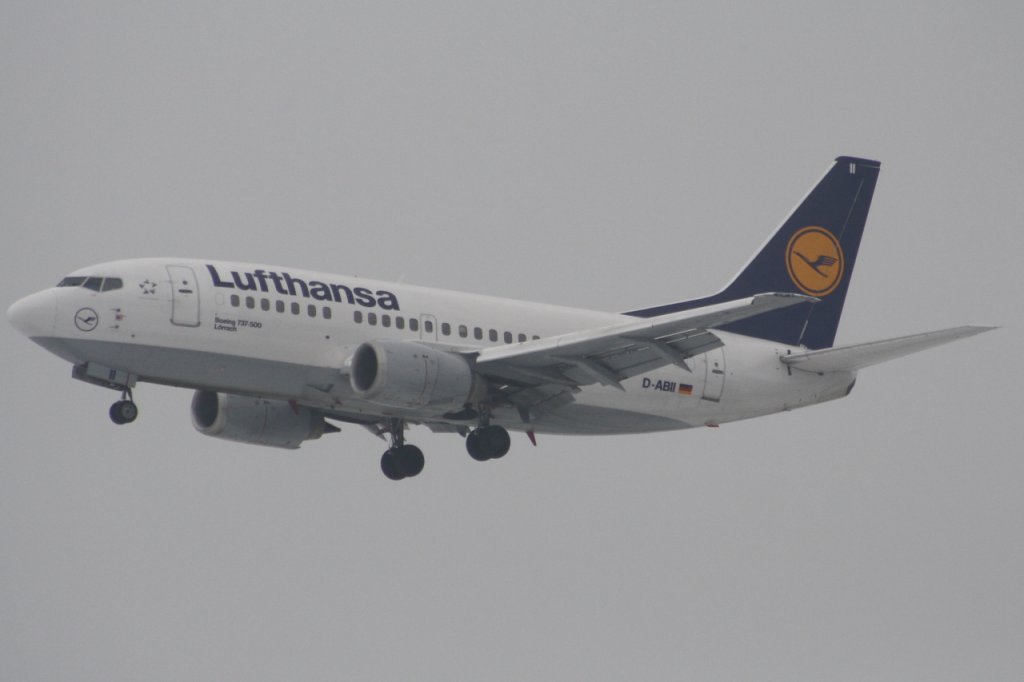 Lufthansa 
Boeing 737-530 
D-ABII
Frankfurt am Main
04.01.11 
