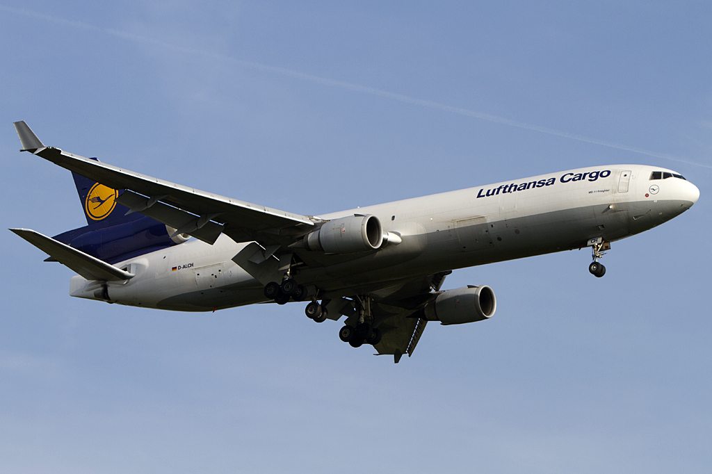 Lufthansa - Cargo, D-ALCH, McDonnell Douglas, MD11F, 28.04.2010, FRA, Frankfurt, Germany 


