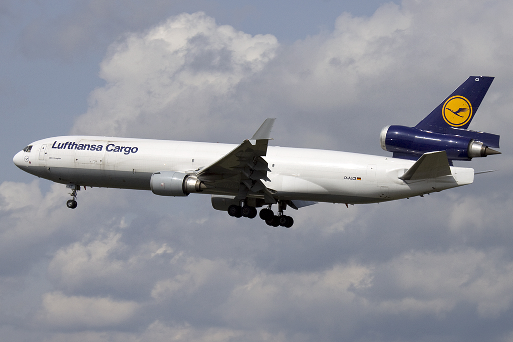 Lufthansa - Cargo, D-ALCI, McDonnell Douglas, MD11F, 02.04.2010, FRA, Frankfurt, Germany 


