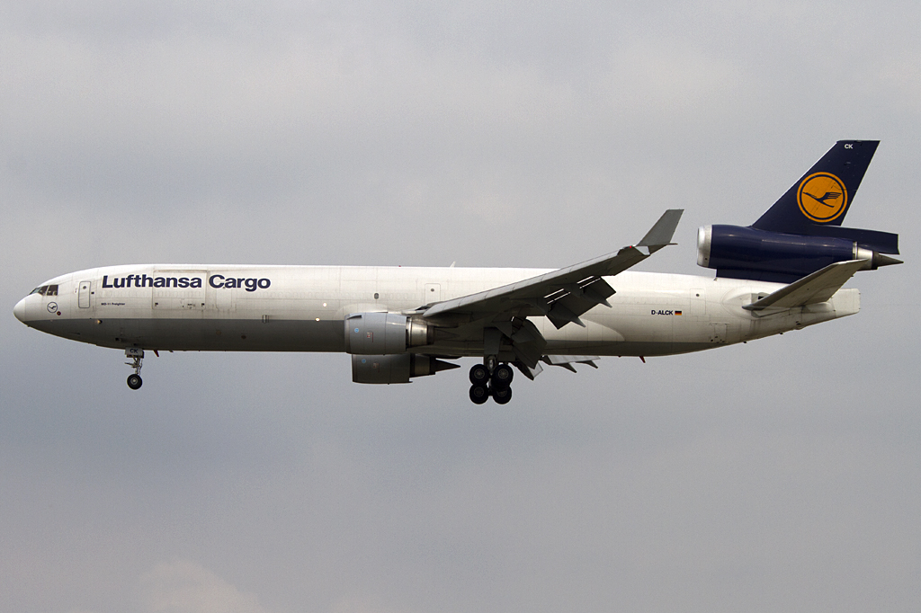 Lufthansa Cargo, D-ALCK, McDonnell Douglas , MD11F, 29.07.2011, FRA, Frankfurt, Germany 





