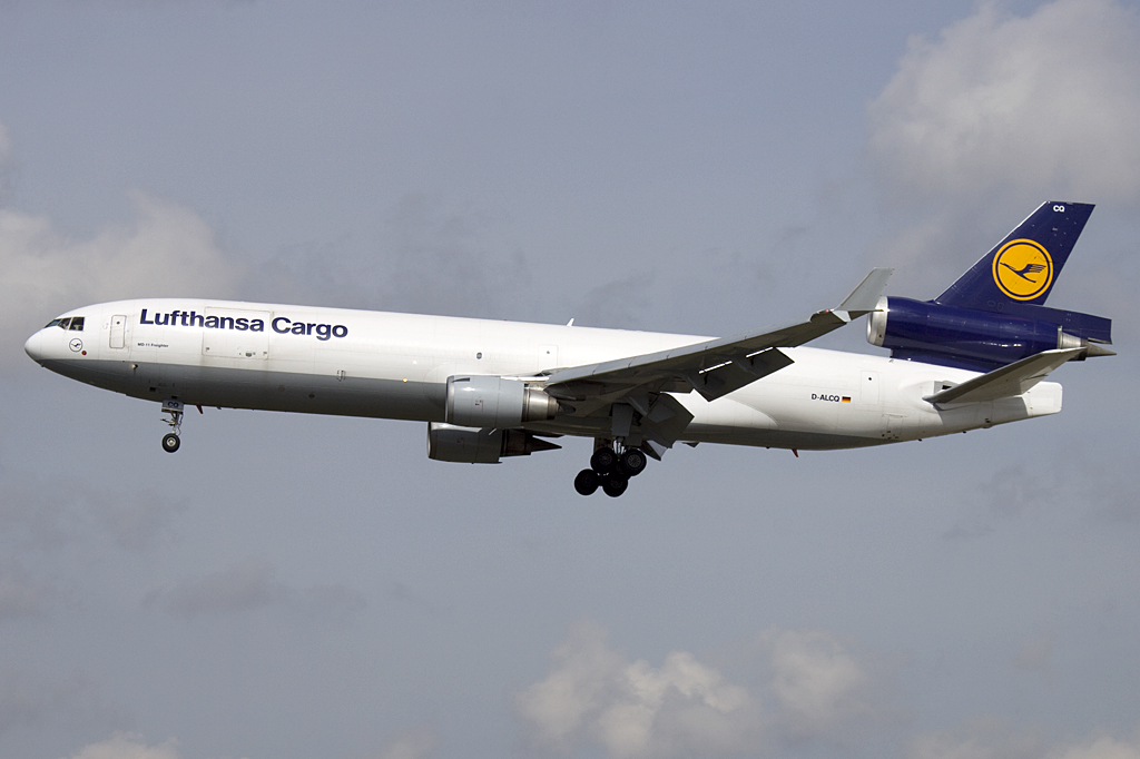 Lufthansa - Cargo, D-ALCQ, McDonnell Douglas, MD11F, 02.04.2010, FRA, Frankfurt, Germany 



