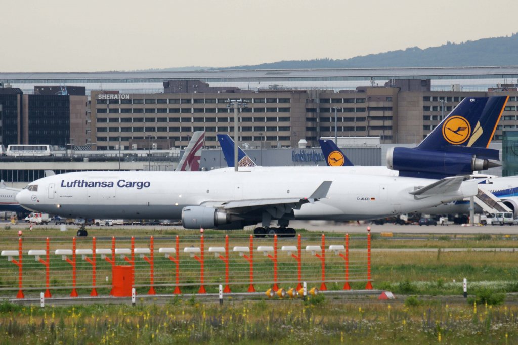 Lufthansa Cargo, D-ALCR, McDonnell-Douglas, MD-11 F, 01.07.2012, FRA-EDDF, Frankfurt, Germany