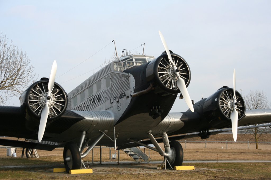 Lufthansa CASA C-352L (Ju-52) D-ANOY am 10.03.2011 im Museumspark am Flughafen Mnchen