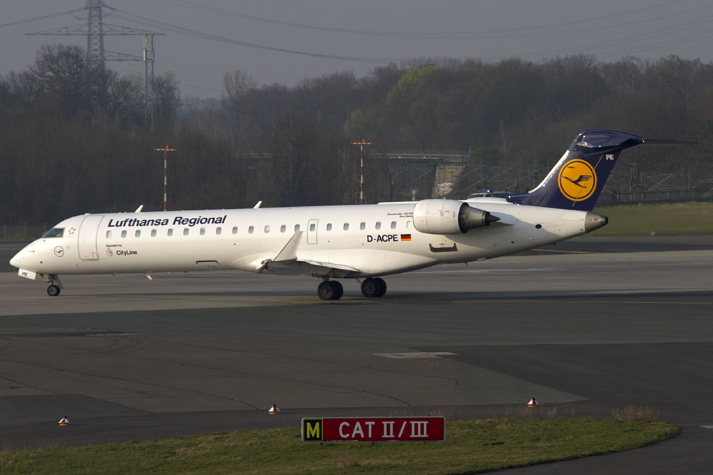 Lufthansa - CityLine, D-ACPE, Bombardier, CRJ700, 29.03.2011, DUS, Dsseldorf, Germany 



