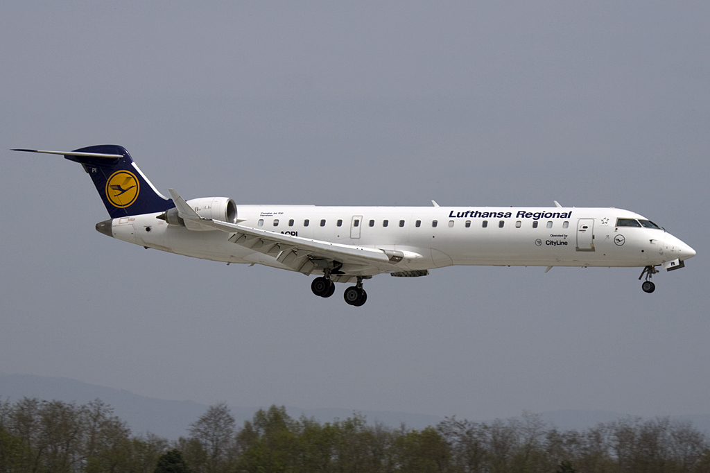 Lufthansa - CityLine, D-ACPI, Bombardier, CRJ700, 25.04.2010, BSL, Basel, Switzerland

