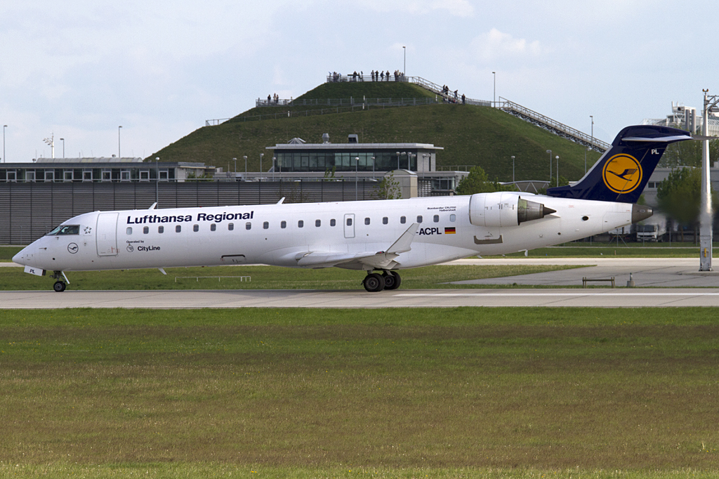 Lufthansa - CityLine, D-ACPL, Bombardier, CRJ-700, 29.04.2011, MUC, Muenchen, Germany


