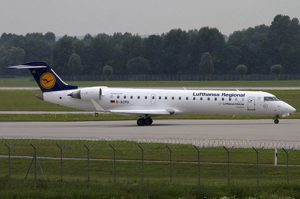 Lufthansa - CityLine, D-ACPO, Bombardier, CRJ-700, 05.08.2011, MUC, Muenchen, Germany





