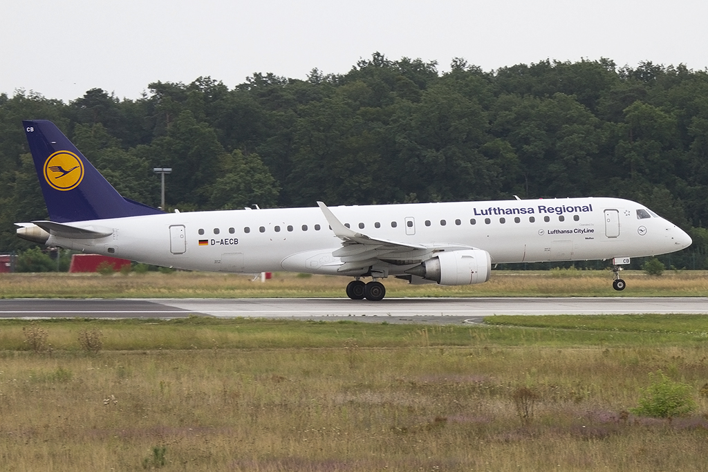 Lufthansa - CityLine, D-AECB, Embraer, ERJ-190, 21.08.2012, FRA, Frankfurt, Germany 



