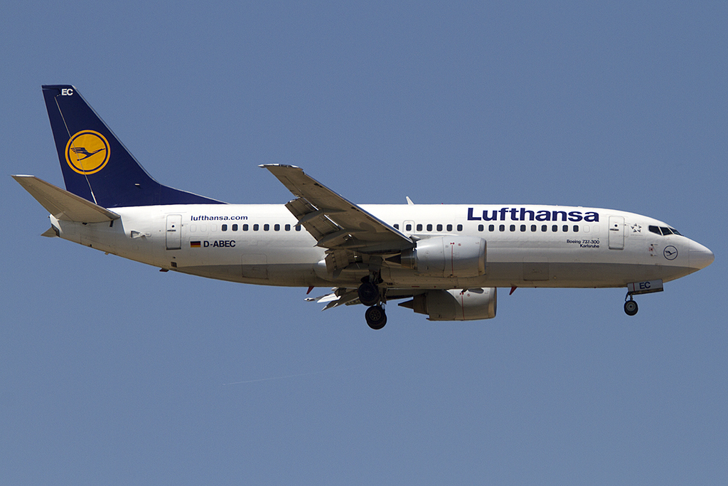 Lufthansa, D-ABEC, Boeing, B737-330, 26.05.2012, FRA, Frankfurt, Germany 




