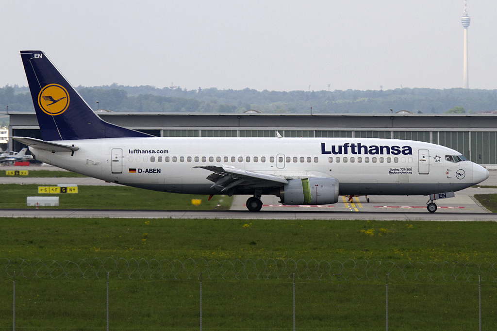 Lufthansa, D-ABEN, Boeing, B737-330, 26.04.2011, STR, Stuttgart, Germany



