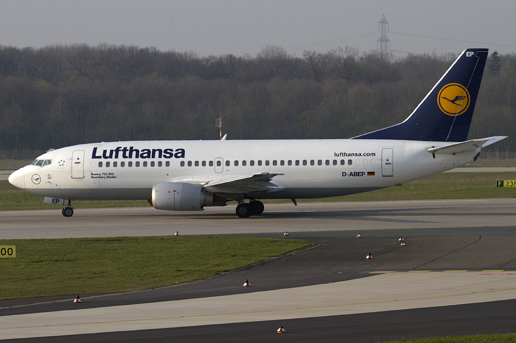 Lufthansa, D-ABEP, Boeing, B737-330, 29.03.2011, DUS, Dsseldorf, Germany 




