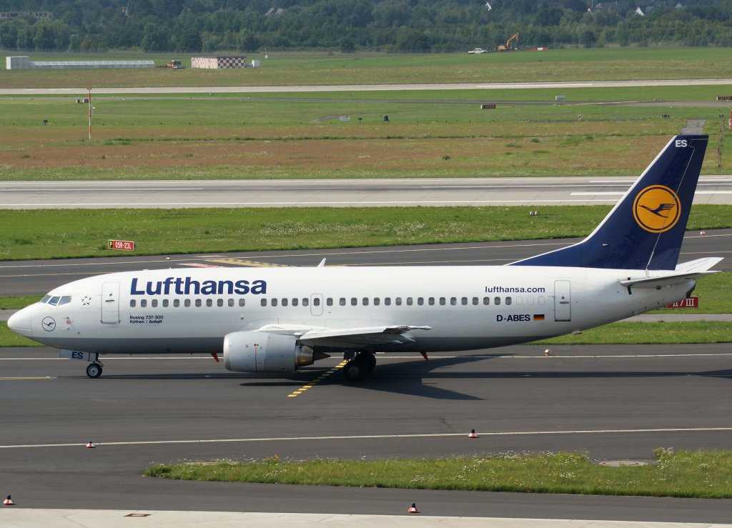 Lufthansa, D-ABES  Kthen/Anhalt , Boeing 737-300, 28.07.2011, DUS-EDDL, Dsseldorf, Germany 

