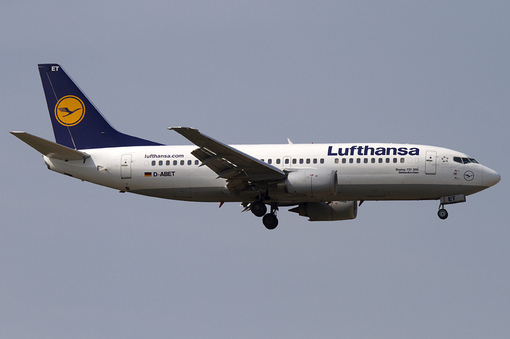 Lufthansa, D-ABET, Boeing, B737-330, 24.04.2011, FRA, Frankfurt, Germany 





