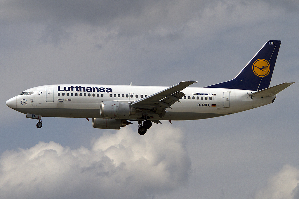 Lufthansa, D-ABEU, Boeing, B737-330, 18.07.2012, FRA, Frankfurt, Germany 





