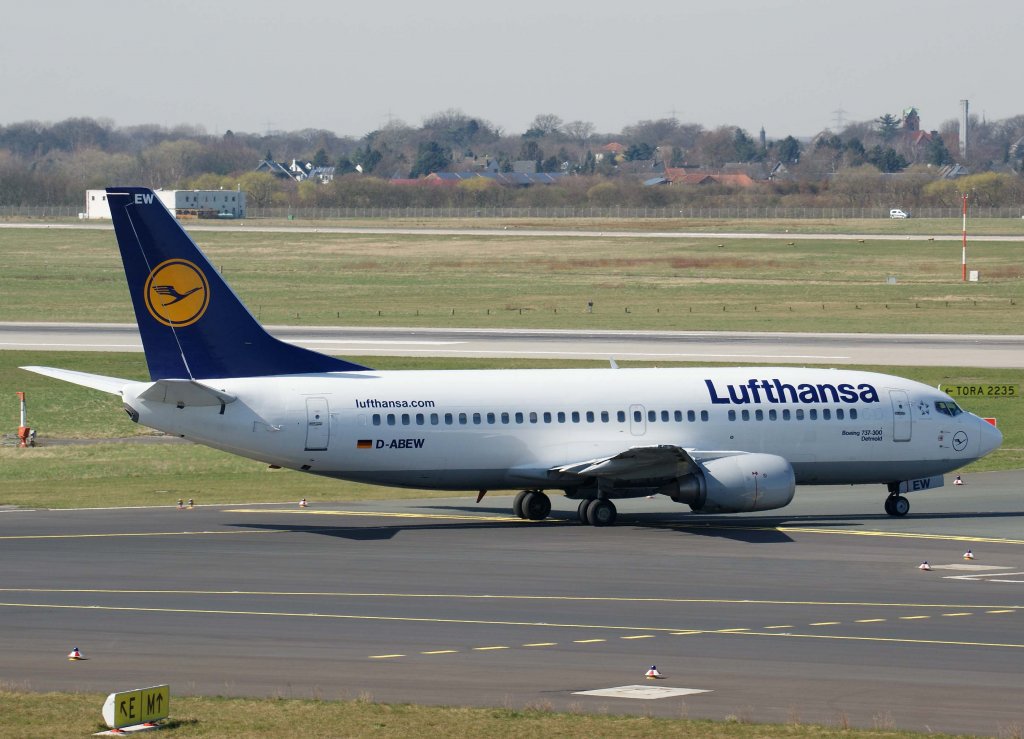 Lufthansa, D-ABEW, Boeing 737-300  Detmold  (lufthansa.com), 20.03.2011, DUS-EDDL, Dsseldorf, Germany

