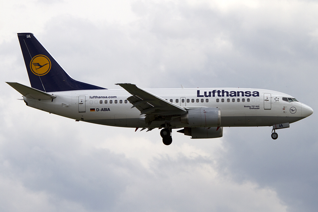 Lufthansa, D-ABIA, Boeing, B737-530, 07.07.2011, DUS, Duesseldorf, Germany 




