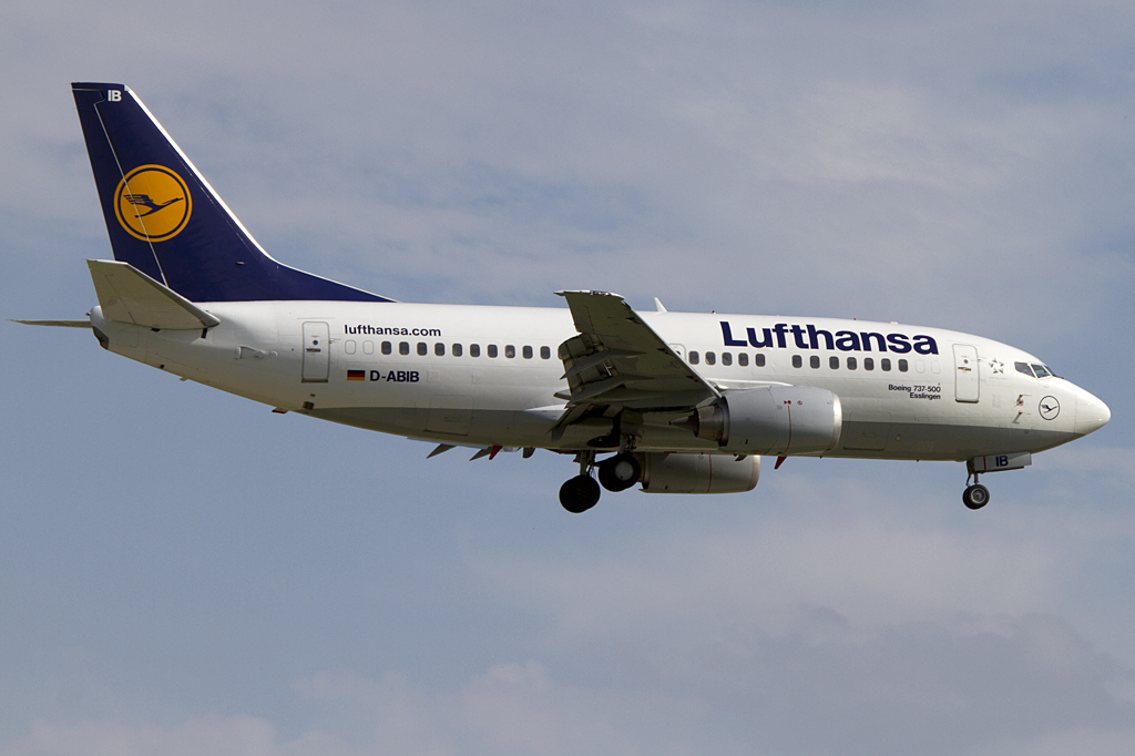 Lufthansa, D-ABIB, Boeing, B737-530, 07.07.2011, DUS, Duesseldorf, Germany 




