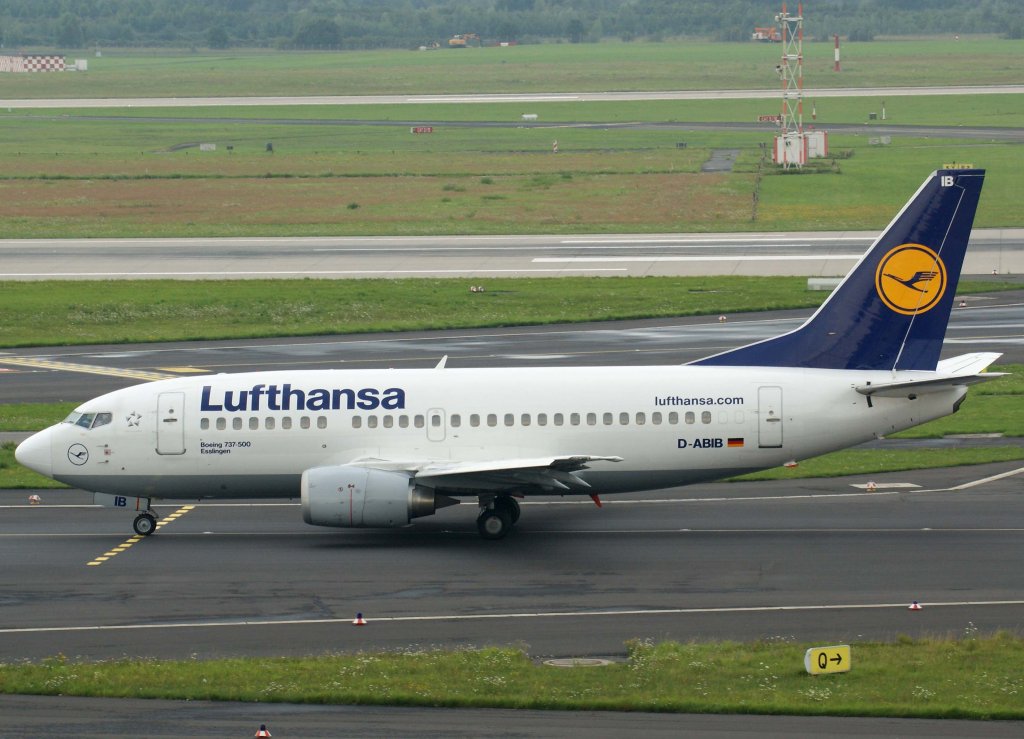 Lufthansa, D-ABIB  Esslingen , Boeing 737-500, 28.07.2011, DUS-EDDL, Dsseldorf, Germany 

