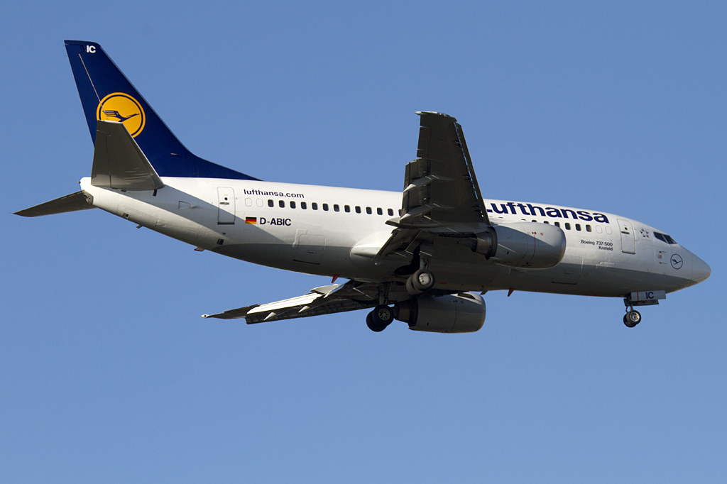 Lufthansa, D-ABIC, Boeing, B737-530, 12.10.2010, FRA, Frankfurt, Germany 



