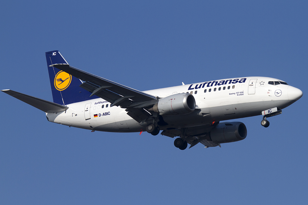 Lufthansa, D-ABIC, Boeing, B737-530, 17.02.2011, FRA, Frankfurt, Germany 




