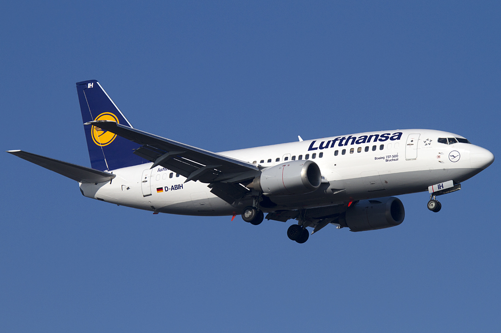 Lufthansa, D-ABIH, Boeing, B737-530, 17.02.2011, FRA, Frankfurt, Germany 






