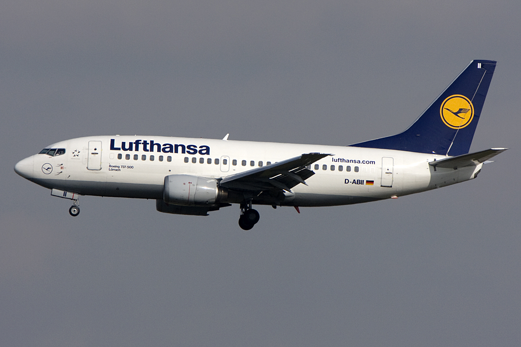 Lufthansa, D-ABII, Boeing, B737-530, 02.04.2010, FRA, Frankfurt, Germany 

