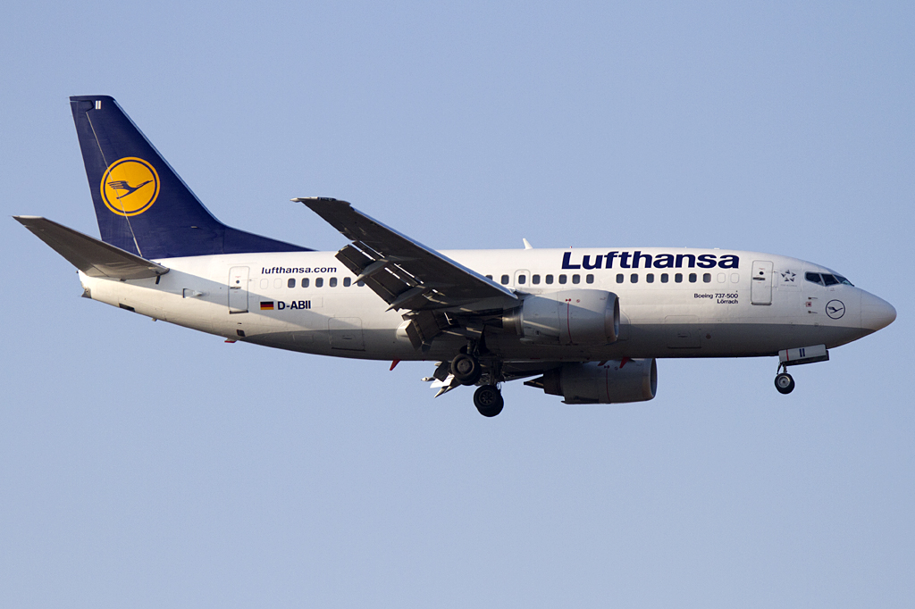 Lufthansa, D-ABII, Boeing, B737-530, 22.02.2011, FRA, Frankfurt, Germany


