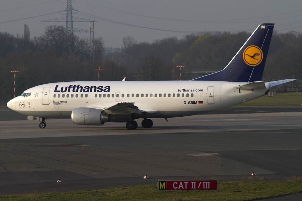 Lufthansa, D-ABIM, Boeing, B737-530, 29.03.2011, DUS, Dsseldorf, Germany 





