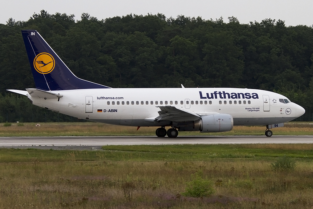 Lufthansa, D-ABIN, Boeing, B737-530, 21.08.2012, FRA, Frankfurt, Germany



