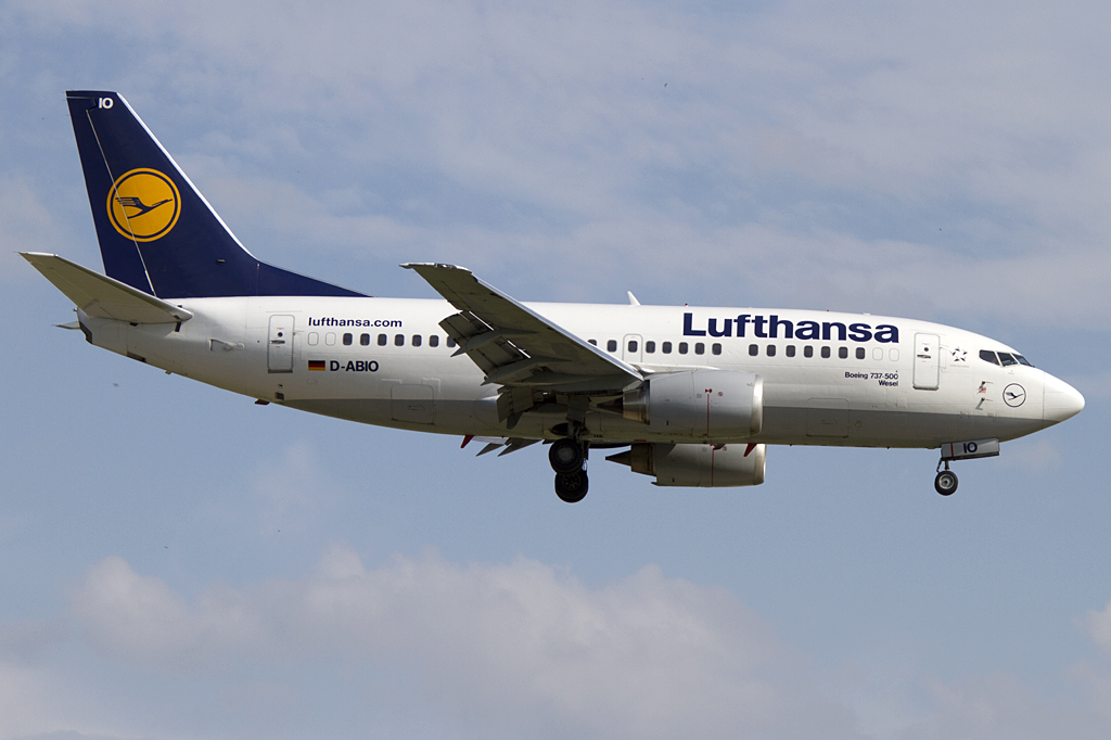 Lufthansa, D-ABIO, Boeing, B737-530, 07.07.2011, DUS, Duesseldorf, Germany




