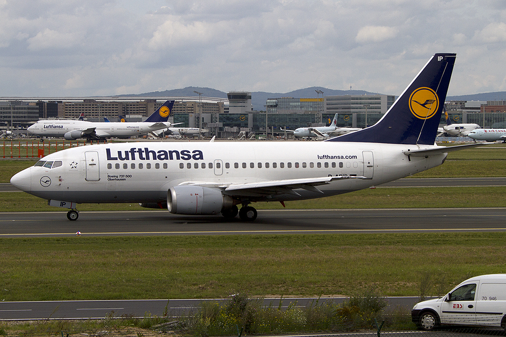 Lufthansa, D-ABIP, Boeing, B737-530, 18.07.2012, FRA, Frankfurt, Germany 



