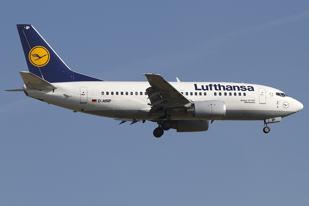 Lufthansa, D-ABIP, Boeing, B737-530, 24.04.2010, FRA, Frankfurt, Germany 

