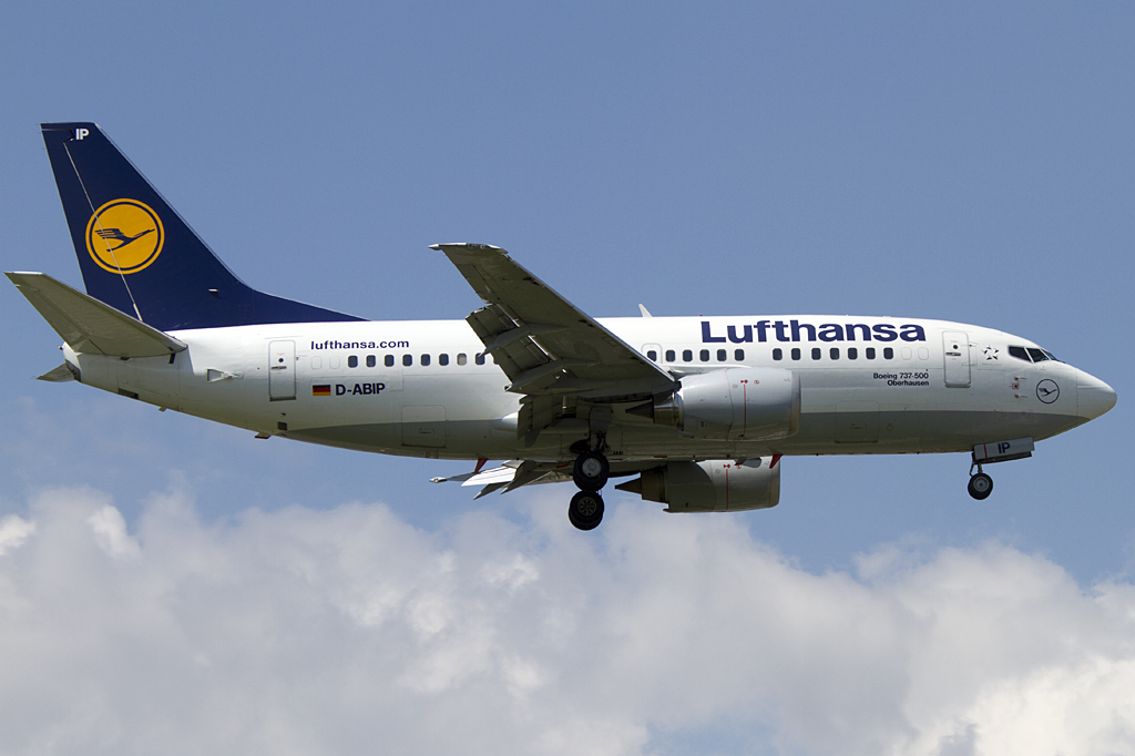 Lufthansa, D-ABIP, Boeing, B737-530, 31.07.2011, GVA, Geneve, Switzerland




