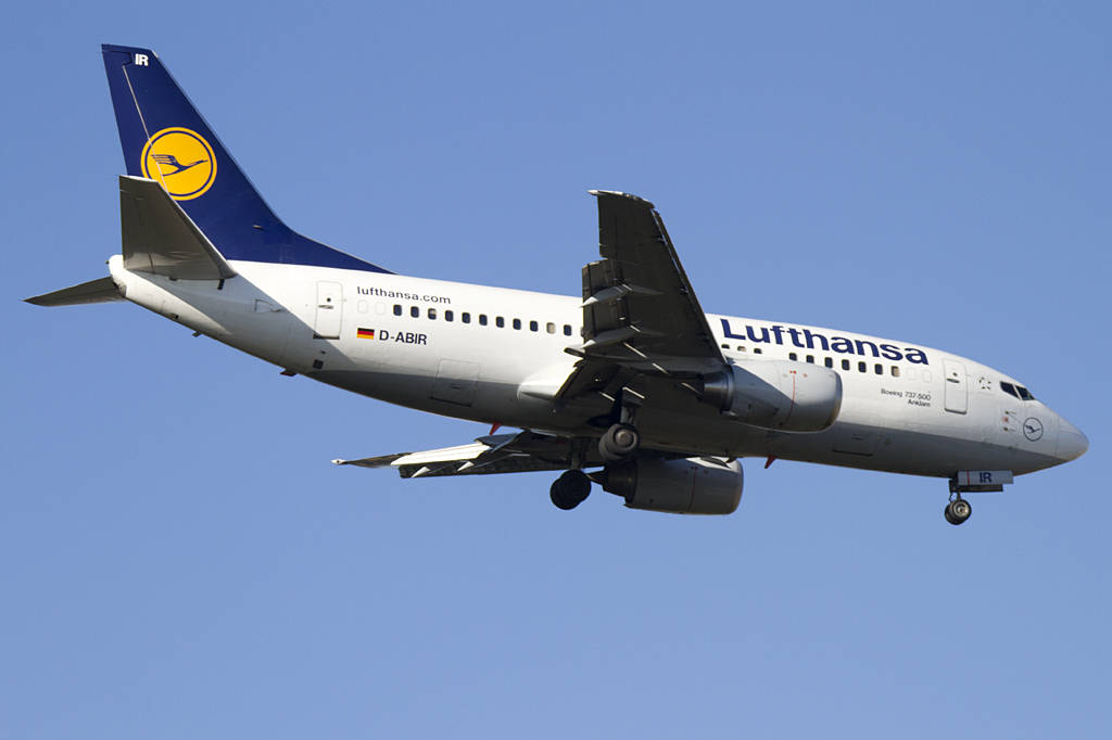 Lufthansa, D-ABIR, Boeing, B737-530, 12.10.2010, FRA, Frankfurt, Germany 



