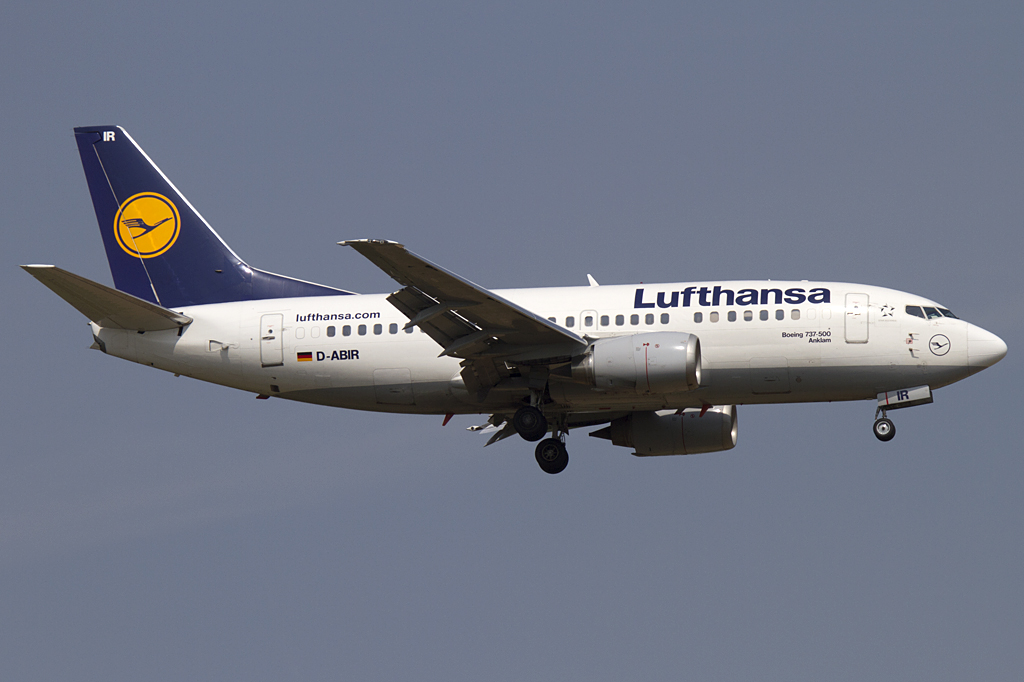 Lufthansa, D-ABIR, Boeing, B737-530, 24.04.2011, FRA, Frankfurt, Germany 




