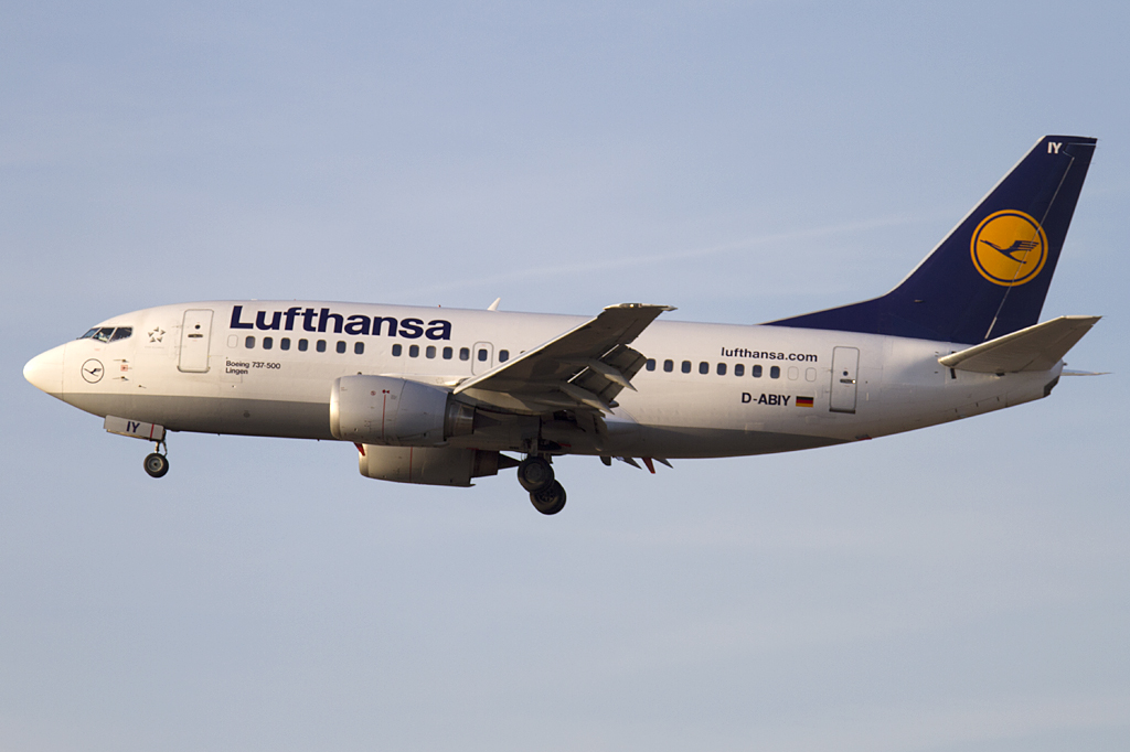 Lufthansa, D-ABIY, Boeing, B737-530, 09.02.2011, FRA, Frankfurt, Germany 




