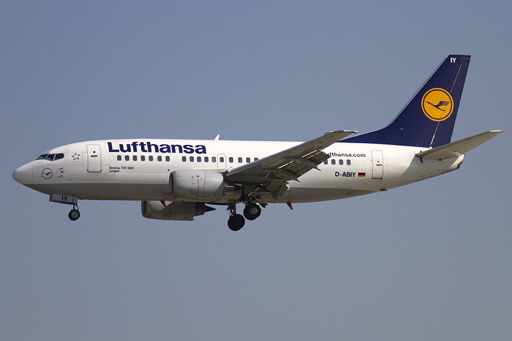 Lufthansa, D-ABIY, Boeing, B737-530, 24.06.2010, FRA, Frankfurt, Germany 


